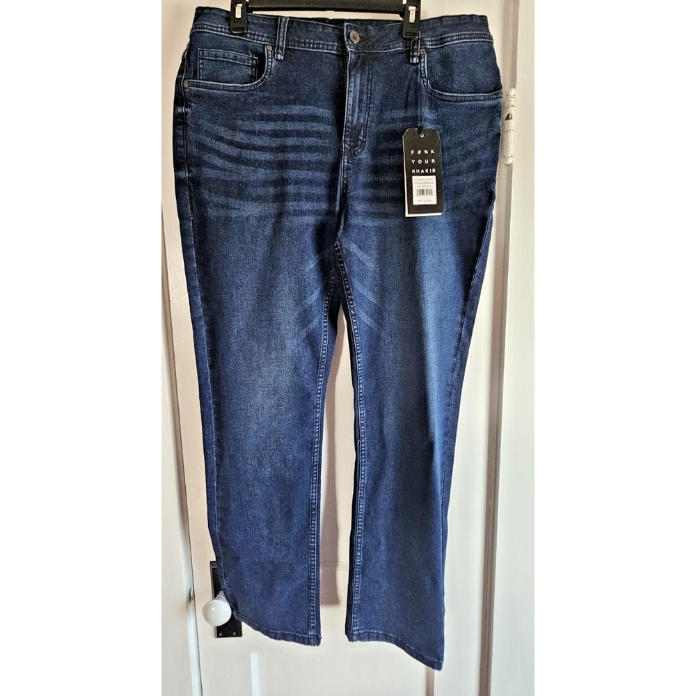 NWT The‎ Perfect Jean NYC MENS 38W X 32L knight dark blue jeans